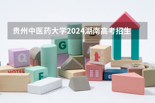 贵州中医药大学2024湖南高考招生计划 招多少人