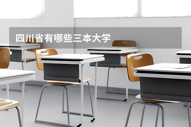四川省有哪些三本大学