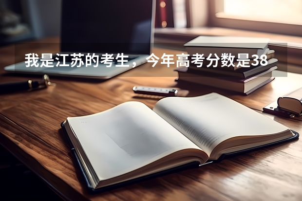 我是江苏的考生，今年高考分数是382分，选修等第AA可以上什么大学