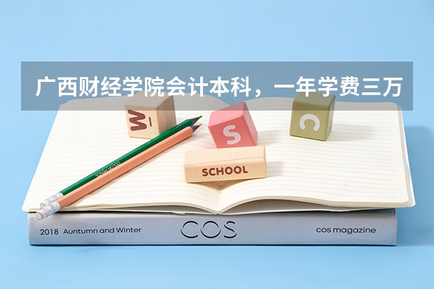 广西财经学院会计本科，一年学费三万包含其他吗？