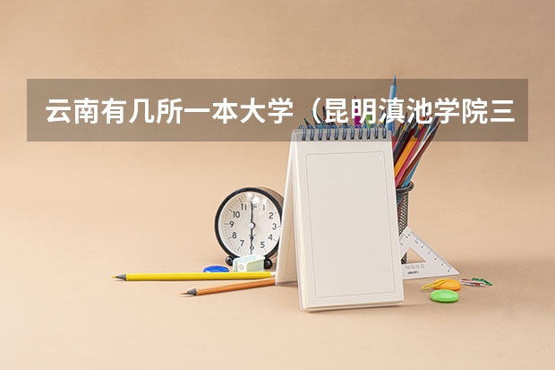 云南有几所一本大学（昆明滇池学院三本分数线）