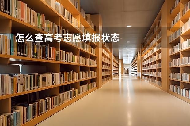 怎么查高考志愿填报状态