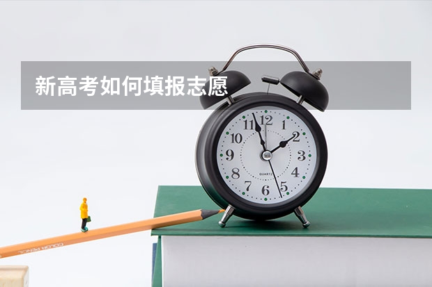 新高考如何填报志愿