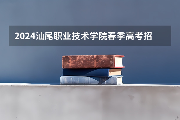 2024汕尾职业技术学院春季高考招生学费多少钱一年