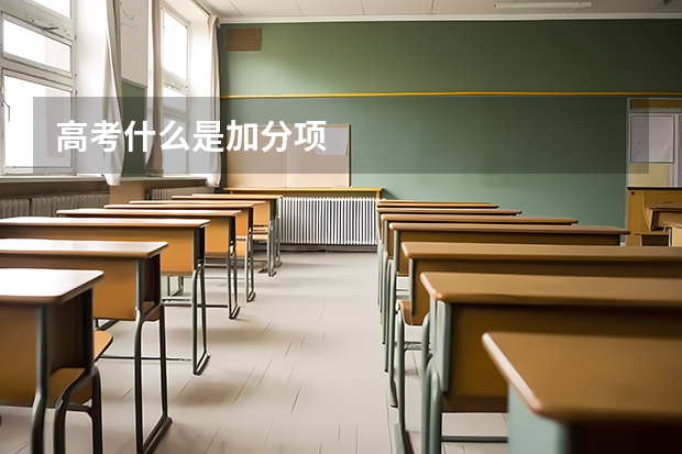 高考什么是加分项