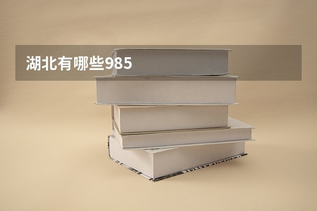 湖北有哪些985