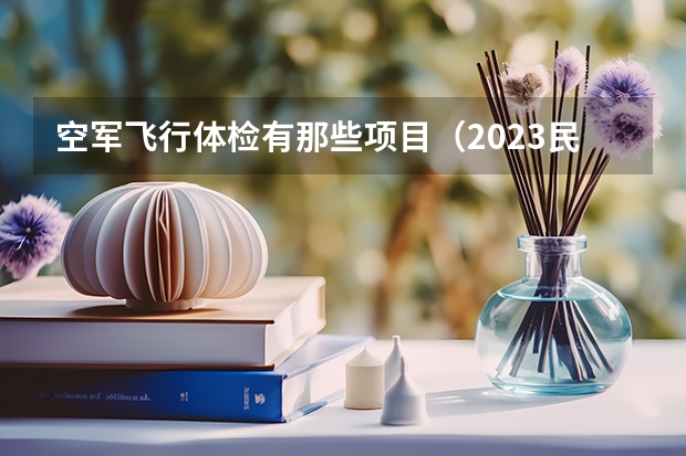 空军飞行体检有那些项目（2023民航招飞体检要求）
