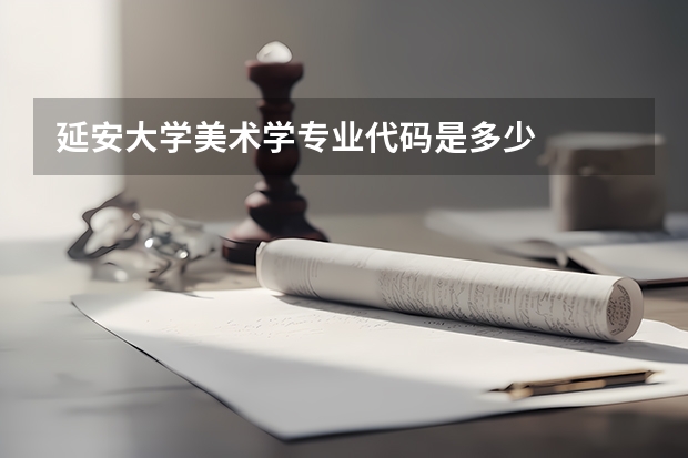 延安大学美术学专业代码是多少