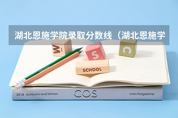 湖北恩施学院录取分数线（湖北恩施学院技能高考录取分数线）