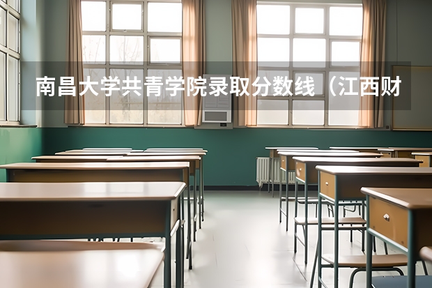 南昌大学共青学院录取分数线（江西财大共青学院分数线）