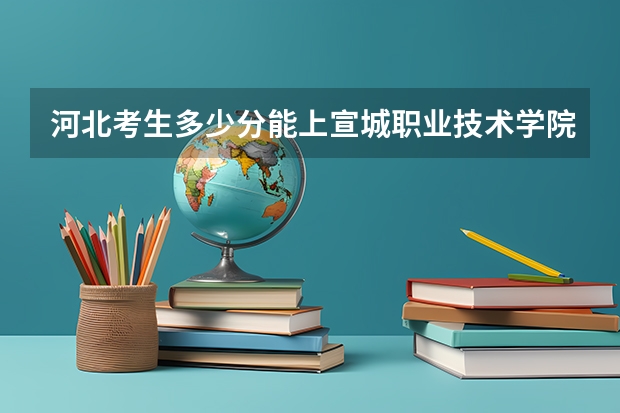 河北考生多少分能上宣城职业技术学院