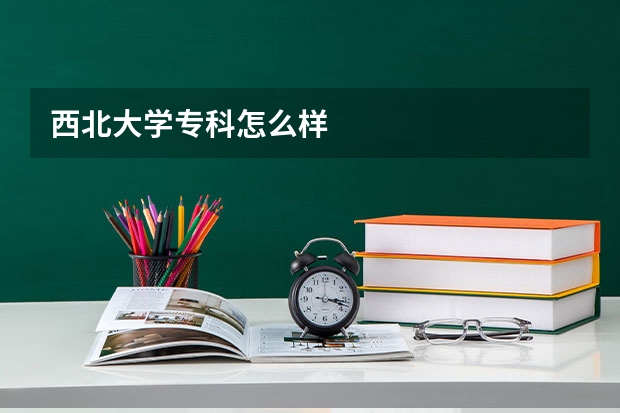 西北大学专科怎么样