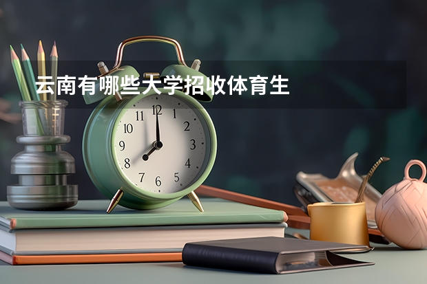 云南有哪些大学招收体育生