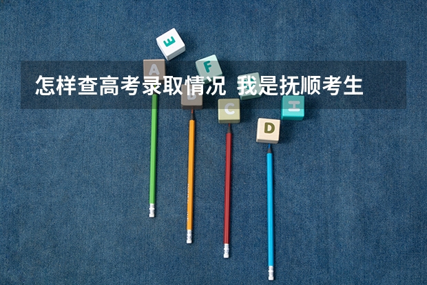 怎样查高考录取情况  我是抚顺考生 辽宁石油化工大学成人高考报名入口？