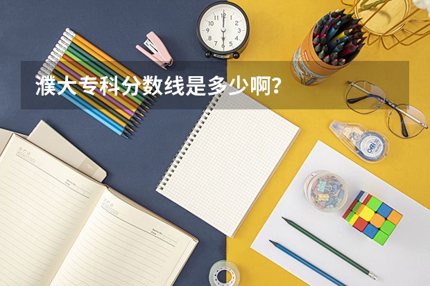 濮大专科分数线是多少啊？