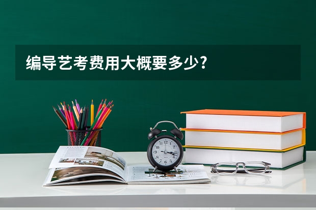 编导艺考费用大概要多少?