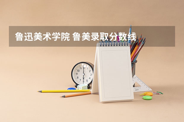 鲁迅美术学院 鲁美录取分数线