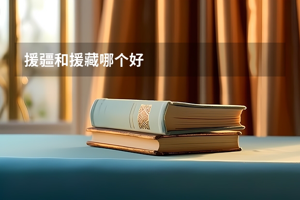 援疆和援藏哪个好