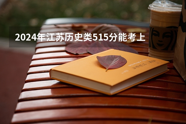 2024年江苏历史类515分能考上什么大学？