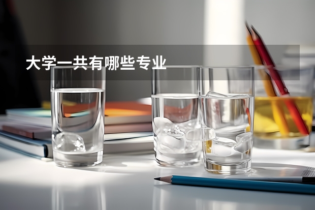 大学一共有哪些专业