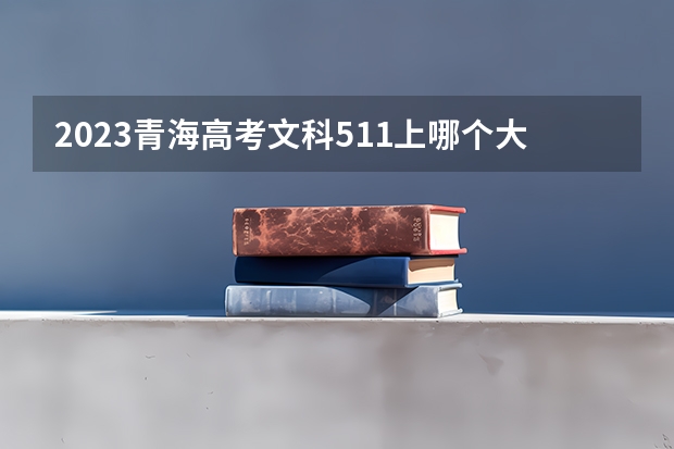 2023青海高考文科511上哪个大学合适