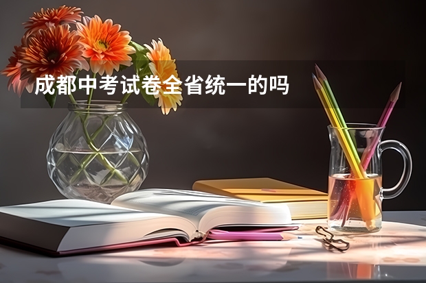 成都中考试卷全省统一的吗