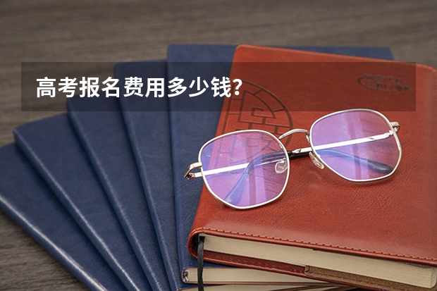 高考报名费用多少钱？