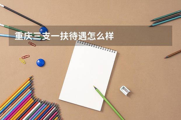 重庆三支一扶待遇怎么样