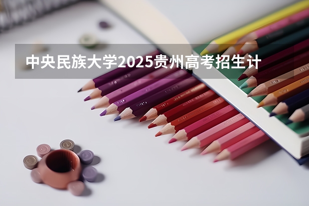 中央民族大学2025贵州高考招生计划 招多少人预测