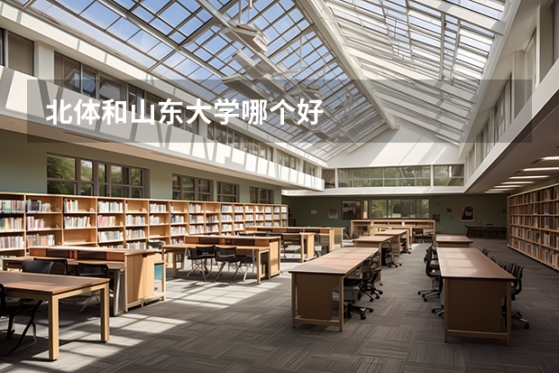 北体和山东大学哪个好