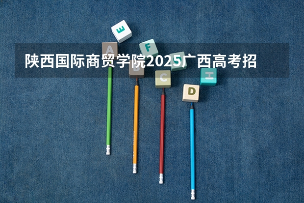 陕西国际商贸学院2025广西高考招生计划 招多少人预测