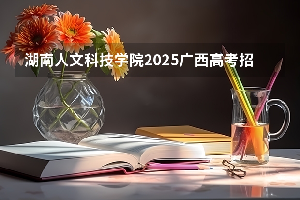 湖南人文科技学院2025广西高考招生计划 招多少人预测