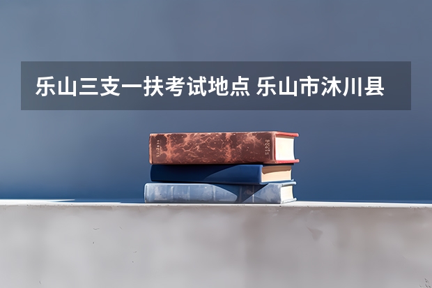 乐山三支一扶考试地点 乐山市沐川县三支一扶护理咋样