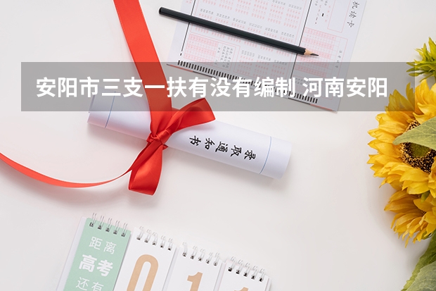 安阳市三支一扶有没有编制 河南安阳文峰区事业单位资格初审内容