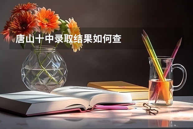 唐山十中录取结果如何查