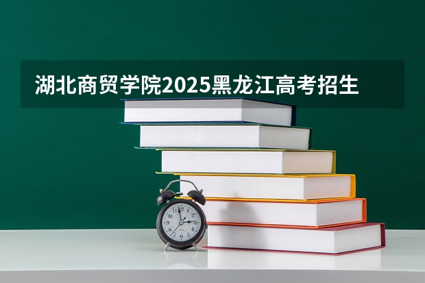 湖北商贸学院2025黑龙江高考招生计划 招多少人