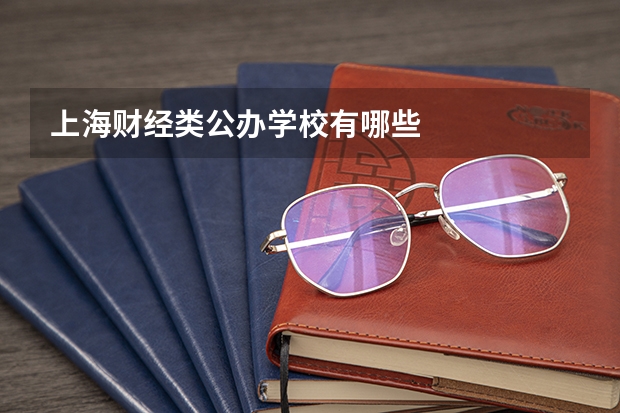 上海财经类公办学校有哪些