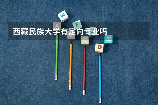 西藏民族大学有定向专业吗
