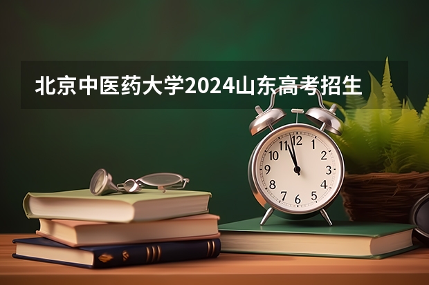 北京中医药大学2024山东高考招生计划 招多少人