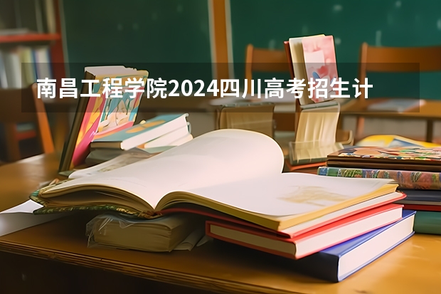 南昌工程学院2024四川高考招生计划 招多少人