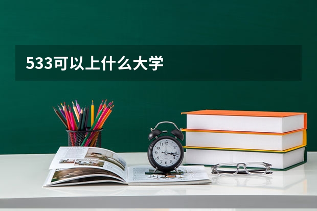 533可以上什么大学