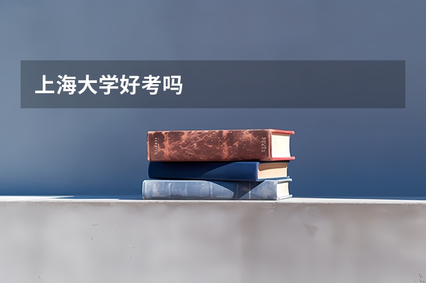 上海大学好考吗