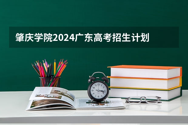 肇庆学院2024广东高考招生计划 招多少人
