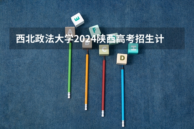 西北政法大学2024陕西高考招生计划 招多少人
