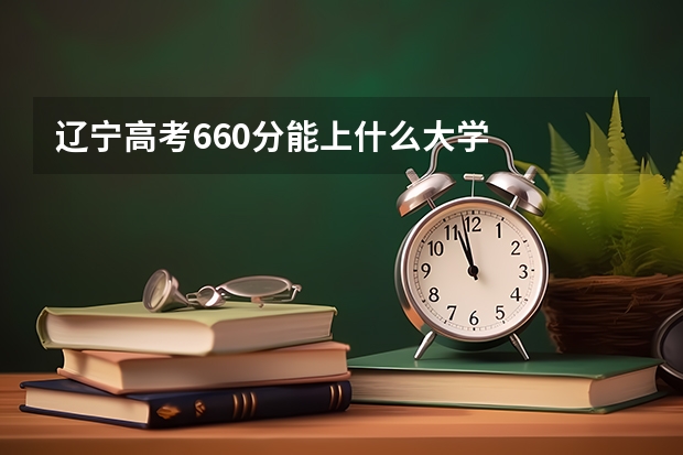 辽宁高考660分能上什么大学