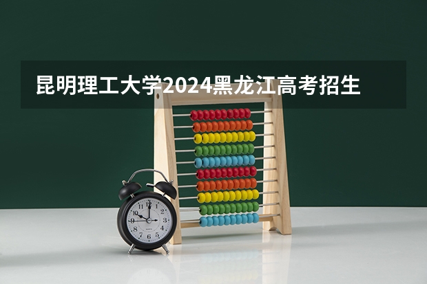 昆明理工大学2024黑龙江高考招生计划 招多少人