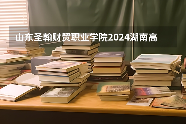 山东圣翰财贸职业学院2024湖南高考招生计划 招多少人